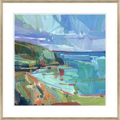 Breezy Seascape Painting by Joseph Mota