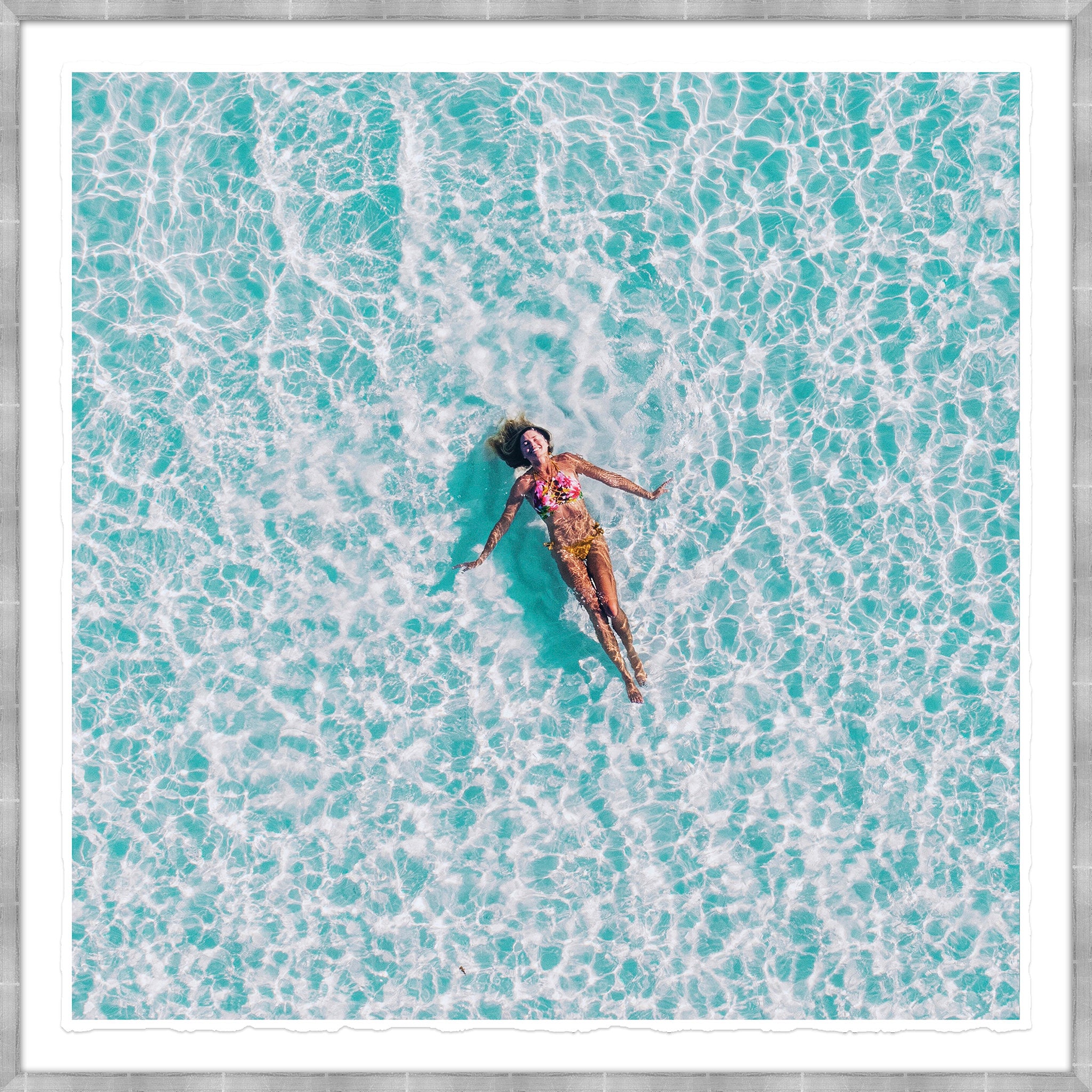 See from the Sky - Picture Frame Photograph on Paper