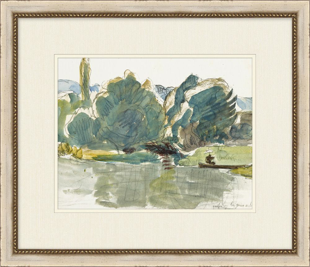 Wendover Art Group Summers Surroundings 4 - Single Picture Frame Print on Paper
